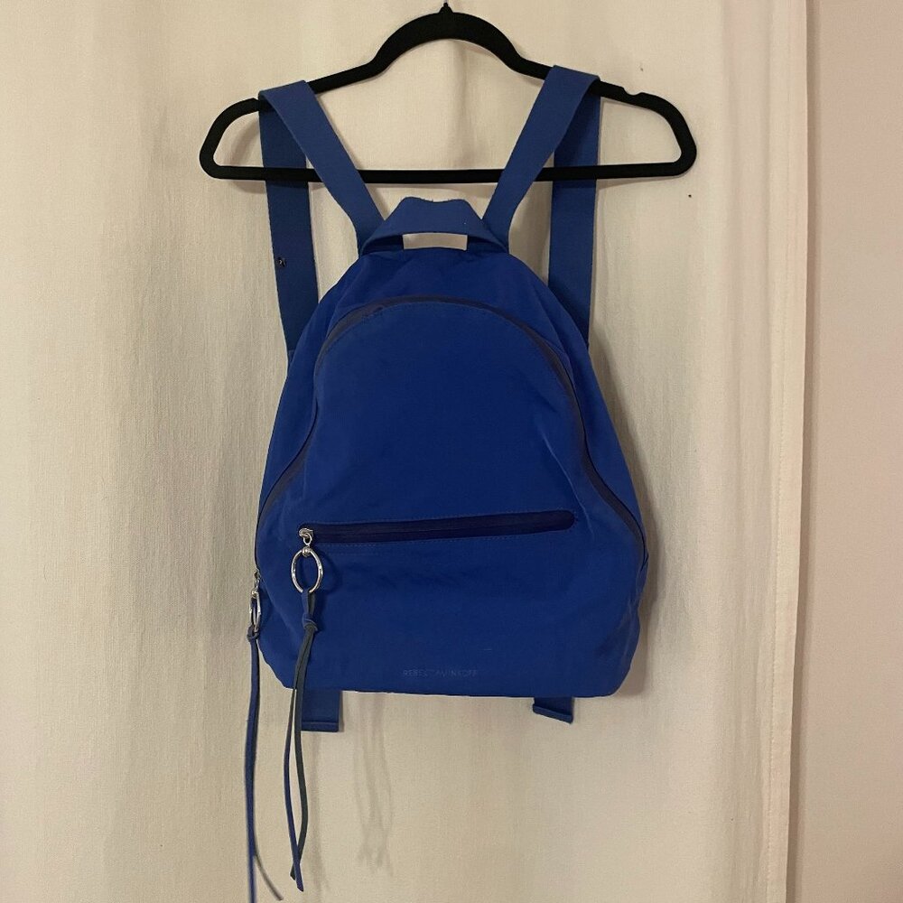 REBECCA MINKOFF COBALT BLUE BACKPACK
